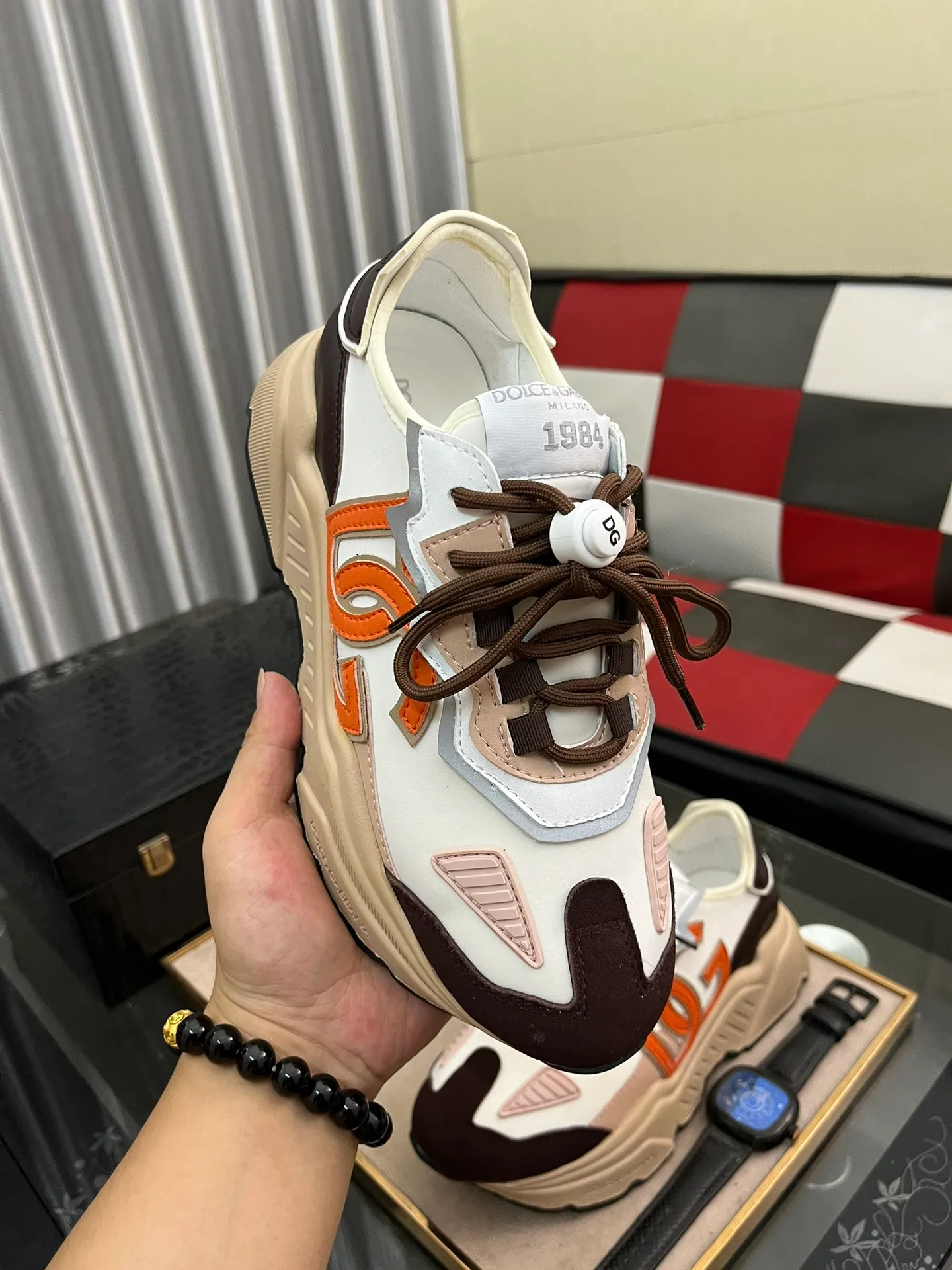 Men's shoes 💰480⌚️⌚️DG's latest sports and casual shoes, fashionable and versatile, can add luster to various looks. Create an exquisite design with unique dynamic vitality and modern atmosphere, showing modern elegance. Size: 36-46
